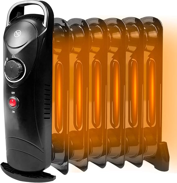 Review Oil Filled Radiator Heater Electric – 700W Portable Space Heater with Thermostat,Super Quiet Oil Heater,Overheat Protection for Home, Office, Automatic Radiator Heater Review Oil Filled Radiator Heater Electric – 700W Portable Space Heater with Thermostat,Super Quiet Oil Heater,Overheat Protection for Home, Office, Automatic Radiator Heater