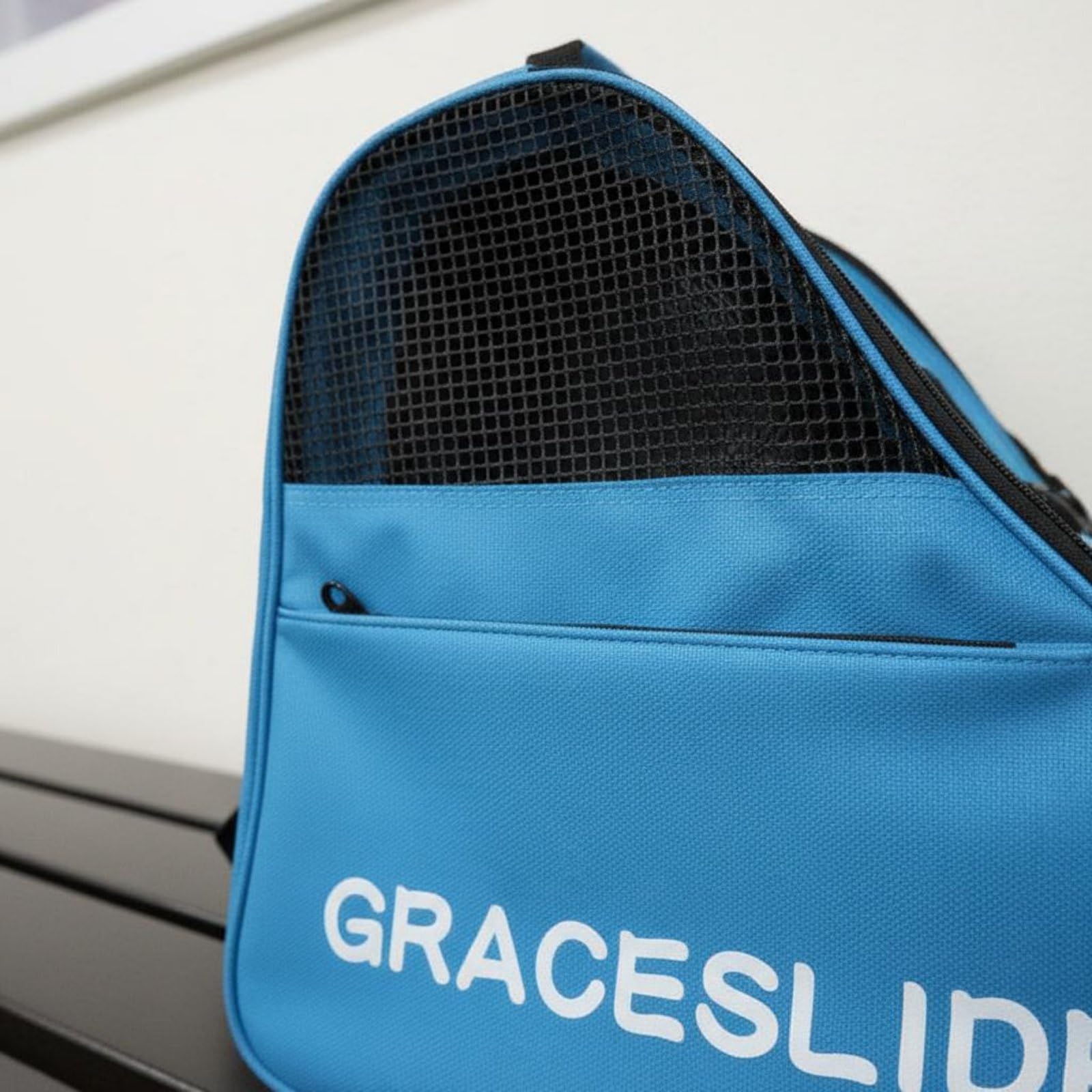 Borsa per Pattini Custodia Porta Pattini Borsa Sportiva Sacca Porta Casco Borsa Attrezzatura con Fondo Rinforzato Antivibrazione E Scomparti Separati