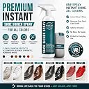THE SHOE COMPANY Quick and Instant Shoe Shiner Spray 500 ml with Cloth | Shines and Protects Upto 500 Pairs of Shoes | Dust and Dirt Resistant | Long-Lasting Shine for All Leather Shoes, Bags gallery image