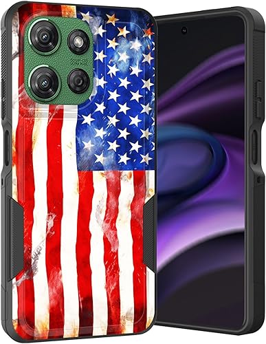 Miniatura 8 de Funda para Moto G Stylus 5G 2023, híbrida de doble capa, resistente, resistente, a prueba de golpes, de policarbonato duro + funda protectora de