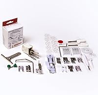 Vista 8 de Máquina de coser Janome Heavy Duty HD-3000 Black Edition con kit de acolchado de bonificación de 6 piezas