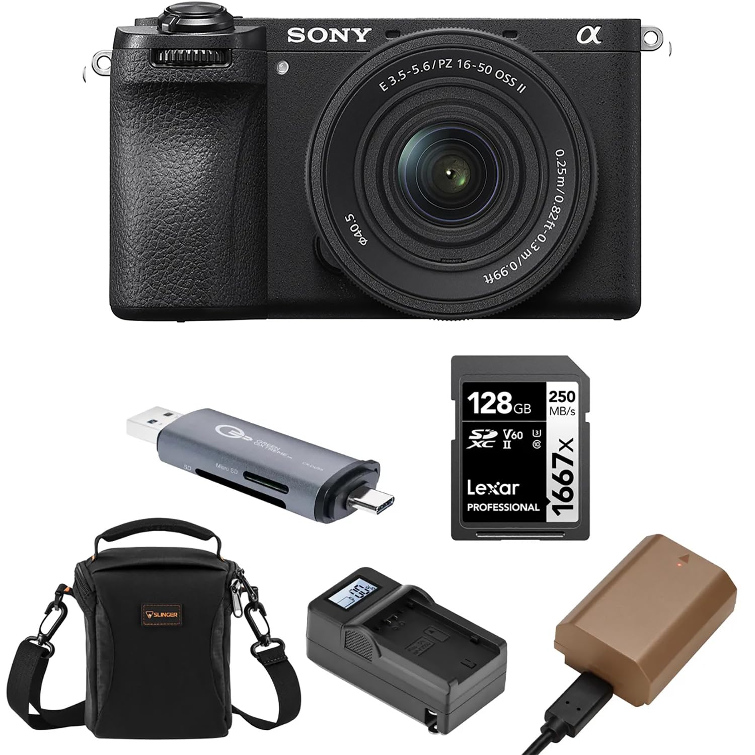SONY α 6700 ミラーレスカメラ SELP1650 16-50mm Amazon.com : Sony Alpha a6700 APS-C Mirrorless Camera with E PZ 16