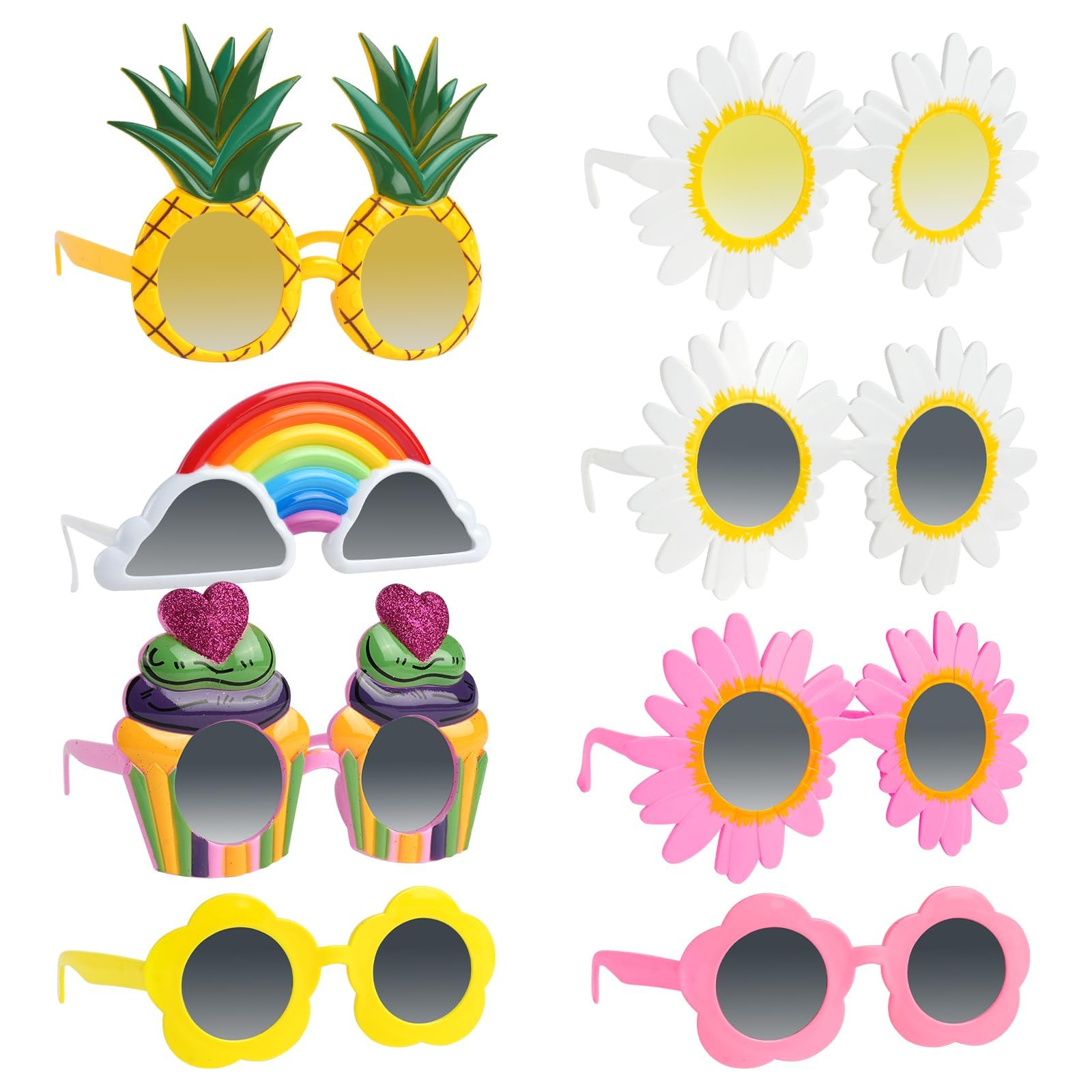 Ainiv Gafas de Halloween, Novedosas Gafas Disfraz Fiesta Divertidas