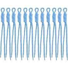Paracord Keychain Paracord Bag Charm 12pcs Braided Nylon Rope Keychain Cord for Bag Purse Backpack Handbag