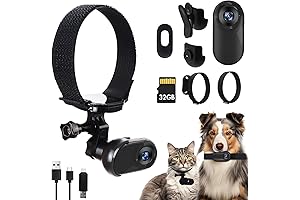 Cat Collar Camera: Capture Your Pet's Adventures with HD Clarity