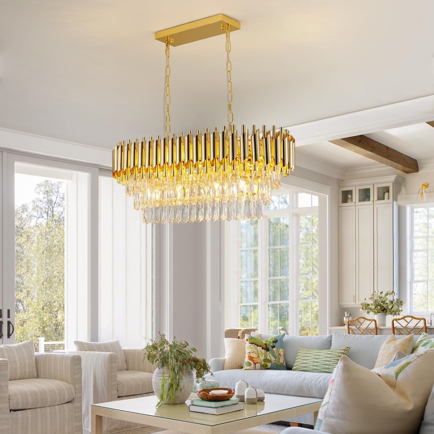 Desidiya Crystal Chandelier - Luxury Lighting -2