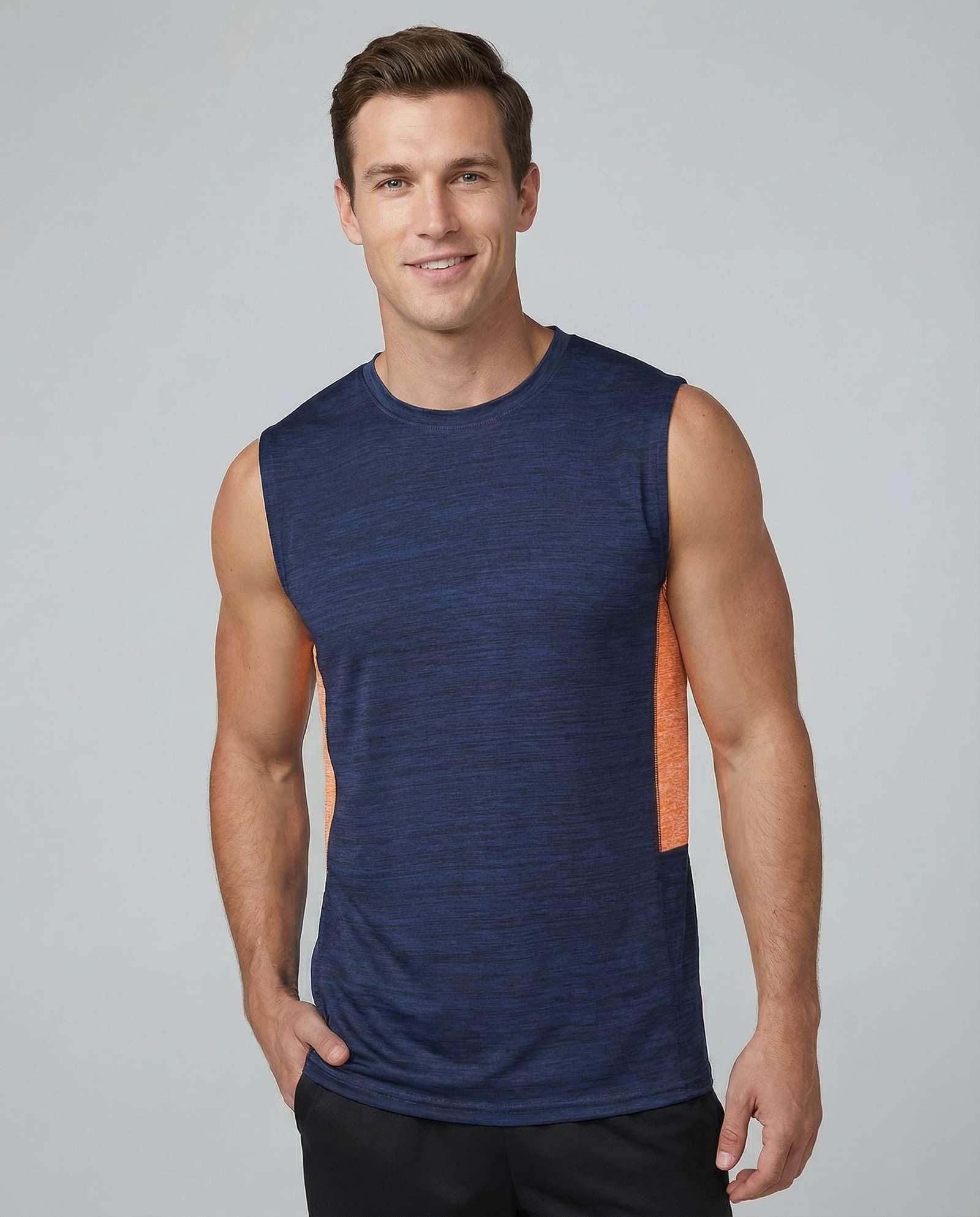 3 & 5 Pack: Men's Dry-Fit Active Athletic Tech Tank Top - Regular and Big & Tall Sizes (S-5XLT)