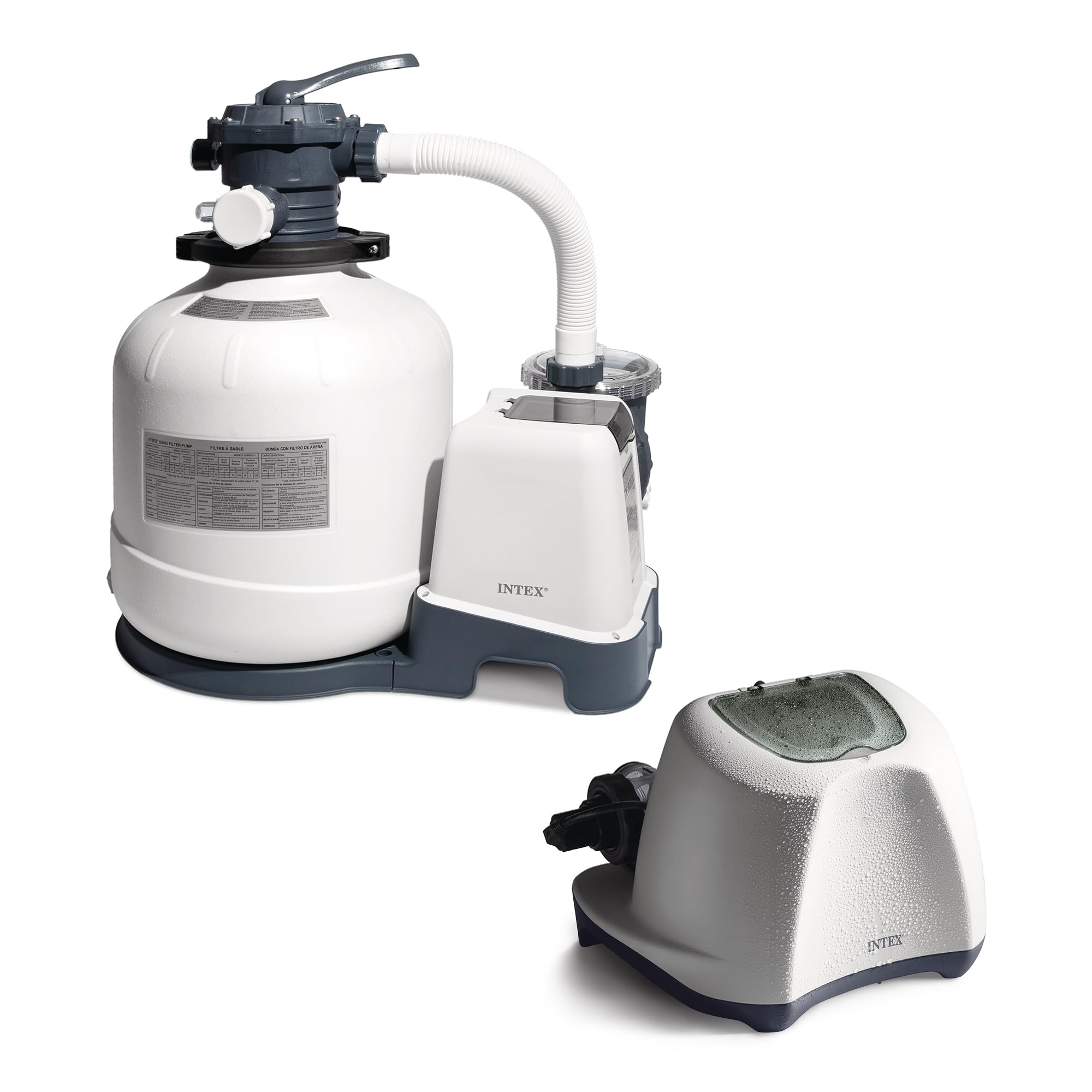 Intex 3000 GPH Sand Filter Pump with Krystal Clear Saltwater System