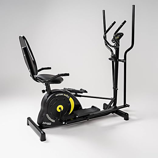 Dream Fitness Bicicleta Magnética Horizontal e Elíptico Ronaldinho R10 D