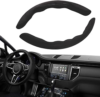 Tampa do volante do carro | Cobertura do volante do carro peludo - proteção volante para acessórios carro inverno 15 polegadas para carro LHD RHD Pologmase