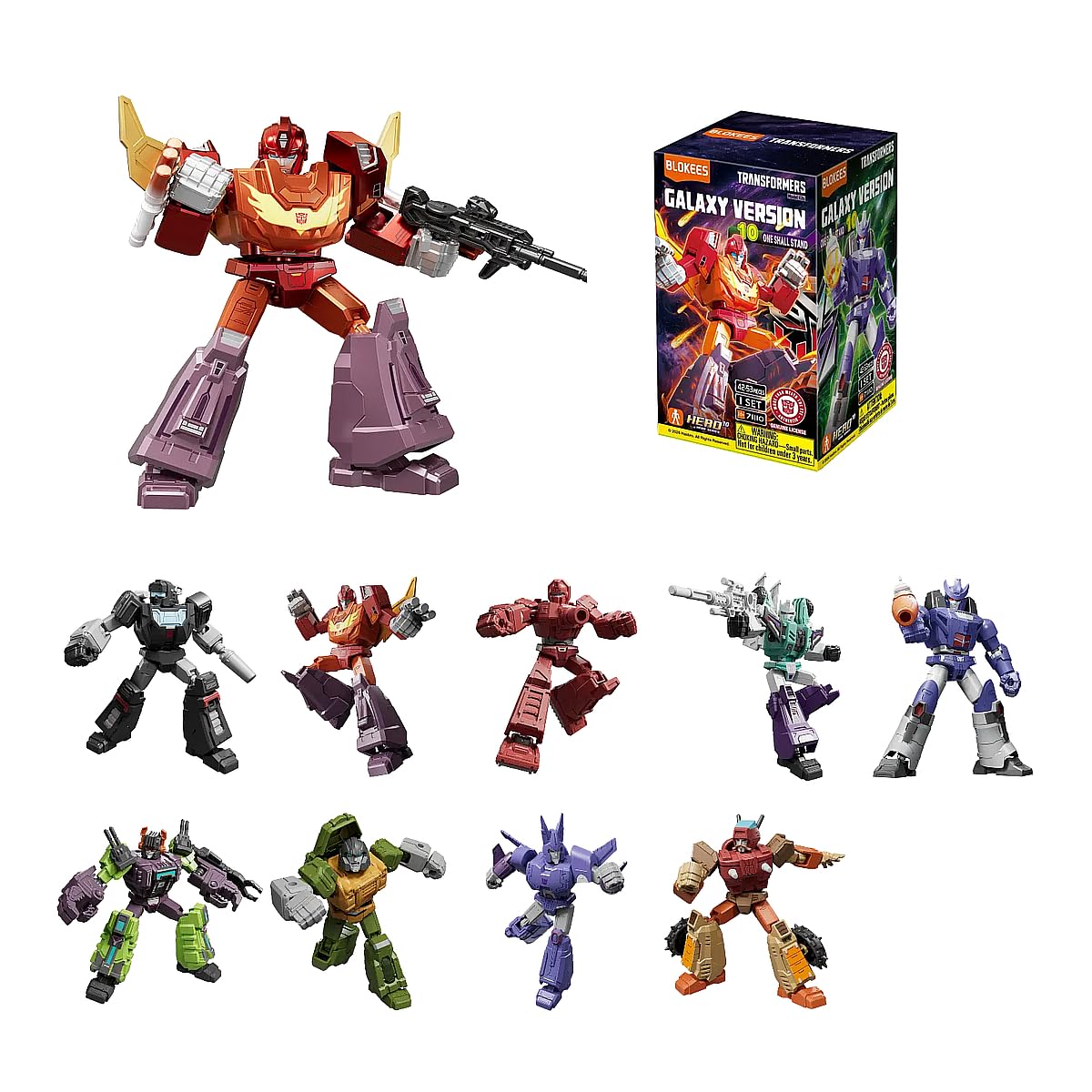 BLOKEES Blind Box Transformers Galaxy Version 10