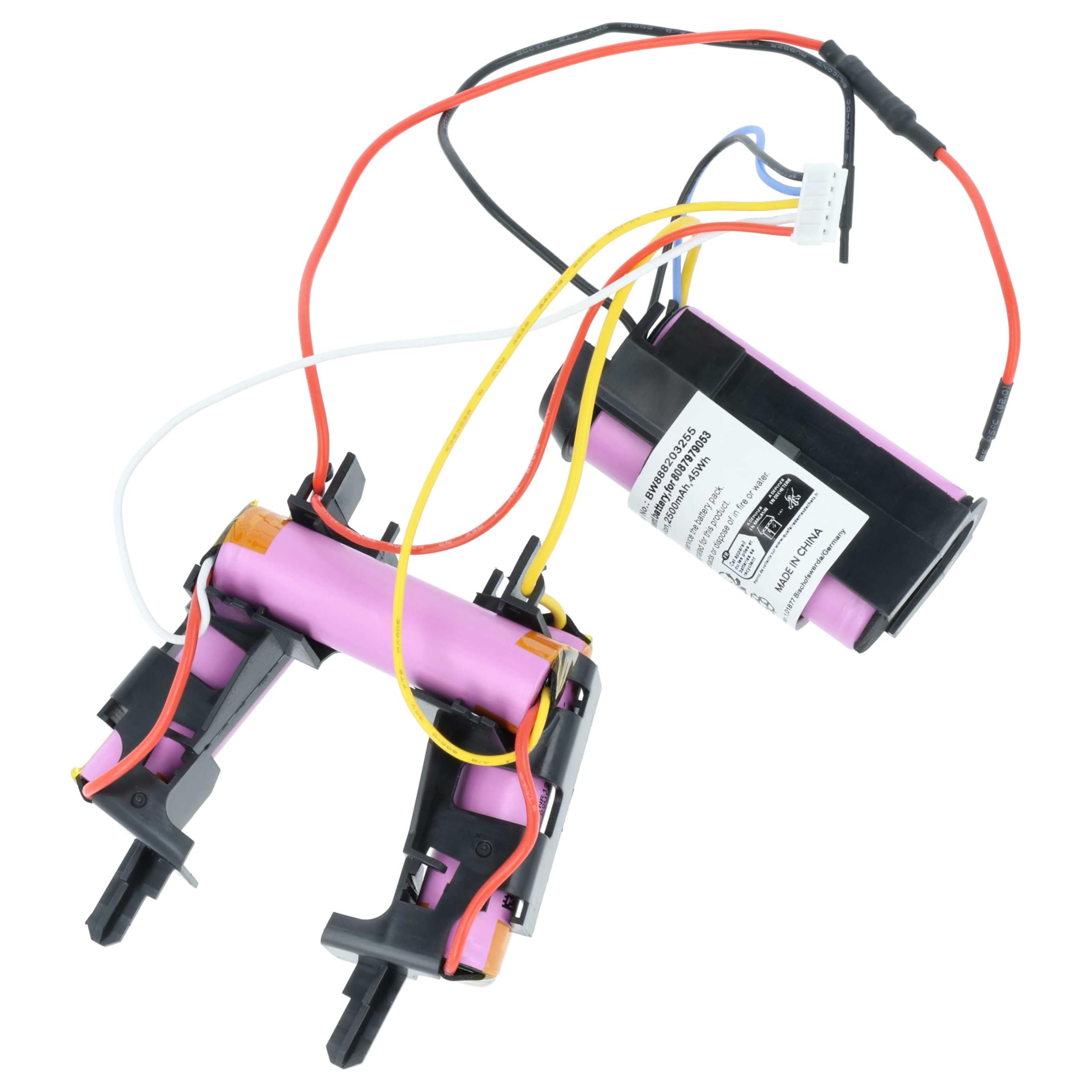 vhbw Akumulator kompatybilny z AEG CX735 | CX7-2-B360 FLOOR ST 900940738 00, CX7-2 FLEX 90027758900 odkurzacz (2500 mAh, 18 V, litowo-jonowy)