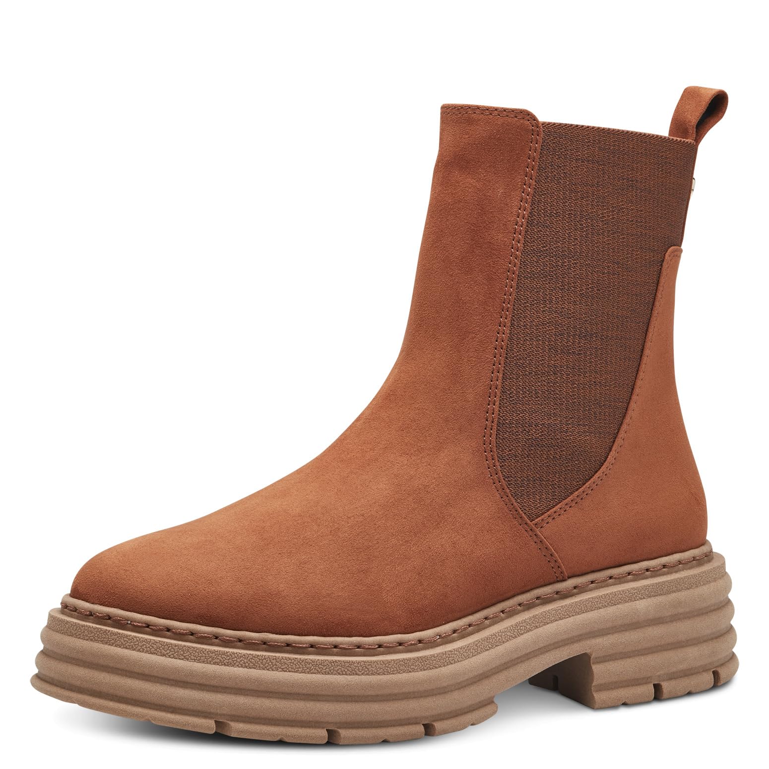 MARCO TOZZI Women's 2-25493-41 Chelsea, Nut, 6.5