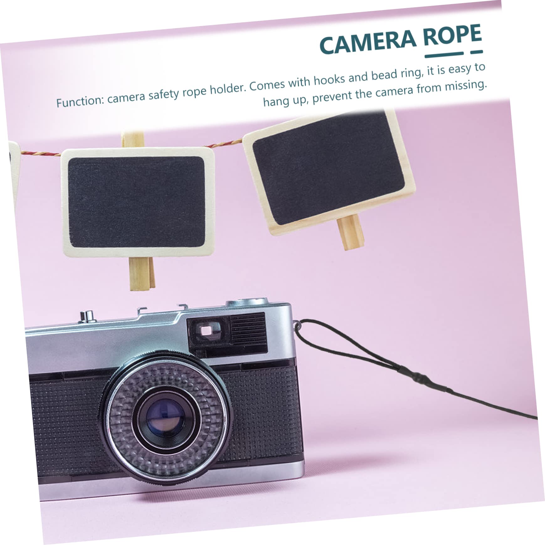 DOITOOL Cuerda De Seguridad De La Cámara Hebilla De Correa Para El Cuello Cuerda De La Cámara Accesorios De Camara Práctica Hebilla Cámara Réflex Aleación De Aluminio