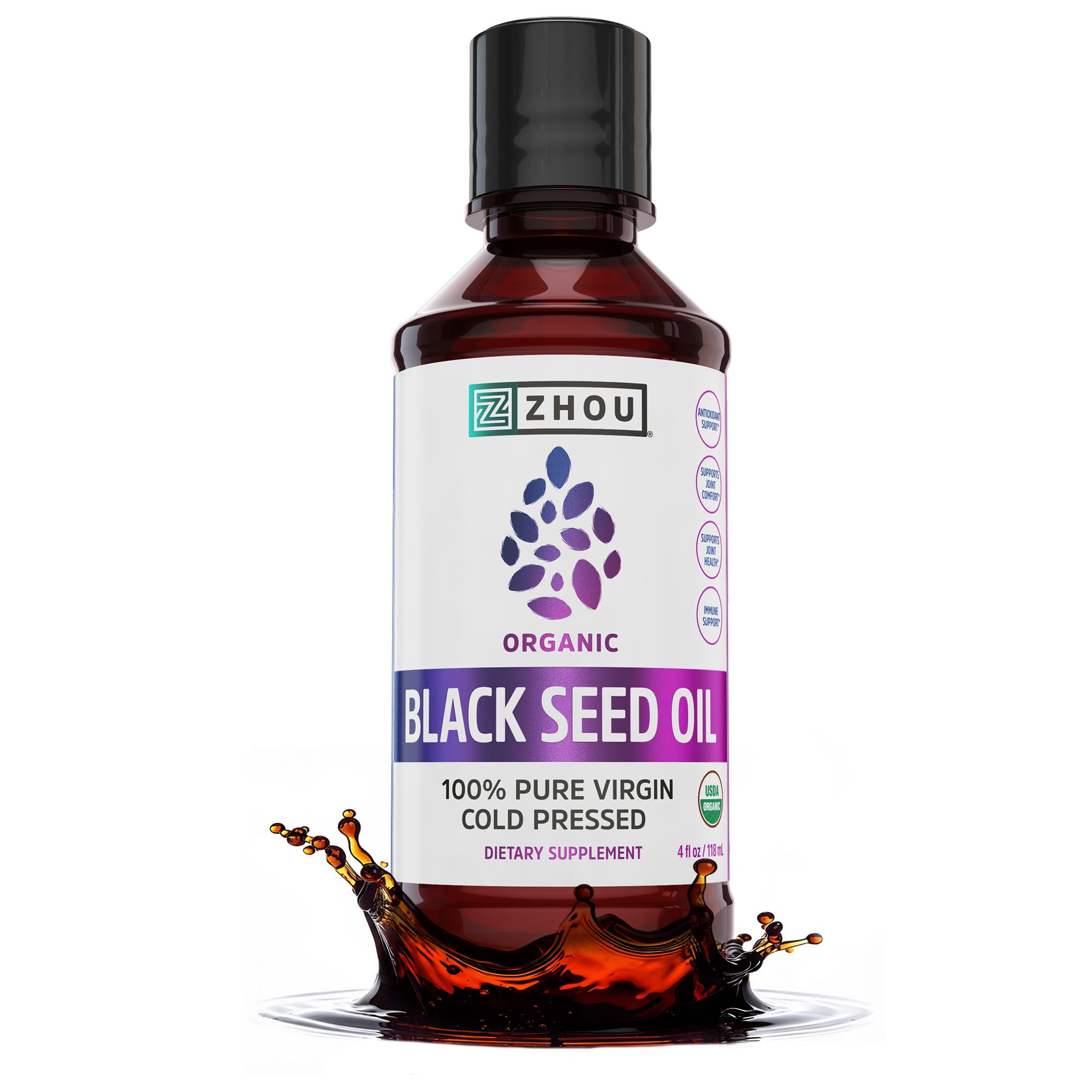 Amazon.com: ZHOU Organic Black Seed Oil