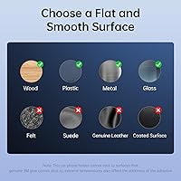 Vista 5 de SYNCWIRE Car Phone Holder for Universal Dashboard [Super Stable] Car Phone Mount Foldable Aluminum Alloy Arm for iPhone 17 16 15 14 13 12 Series &