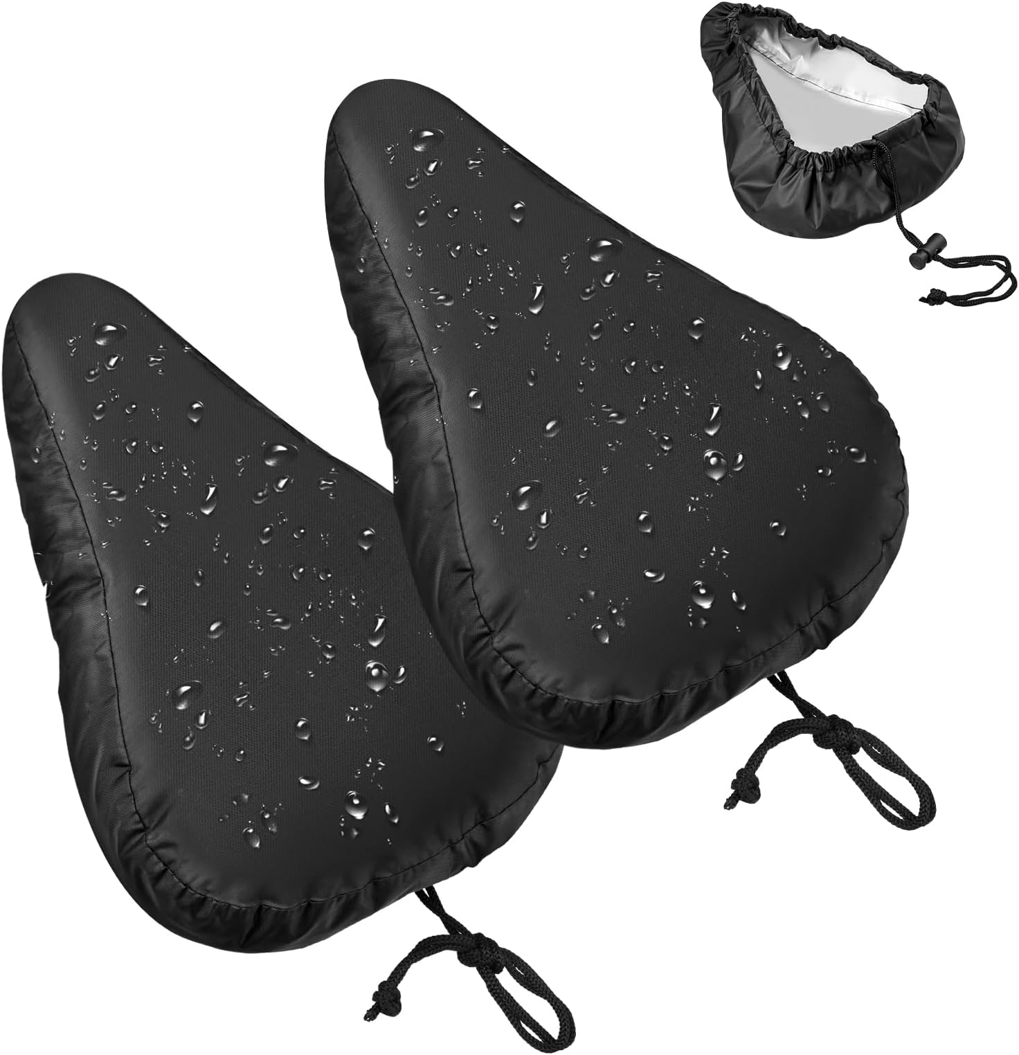 Bike Seat Cover 3 Pieces Waterproof Saddle Cover Bike