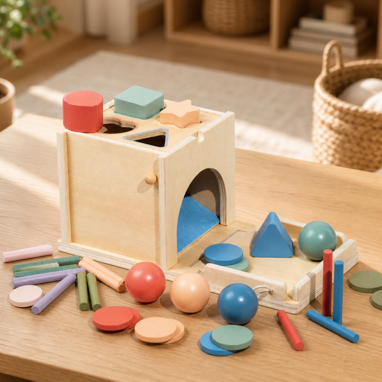 Aktivitätsbox mit Wechselplatten fördert Feinmotorik Aktivitätsspielzeug aus ohne sortierer aus für, Zimmer