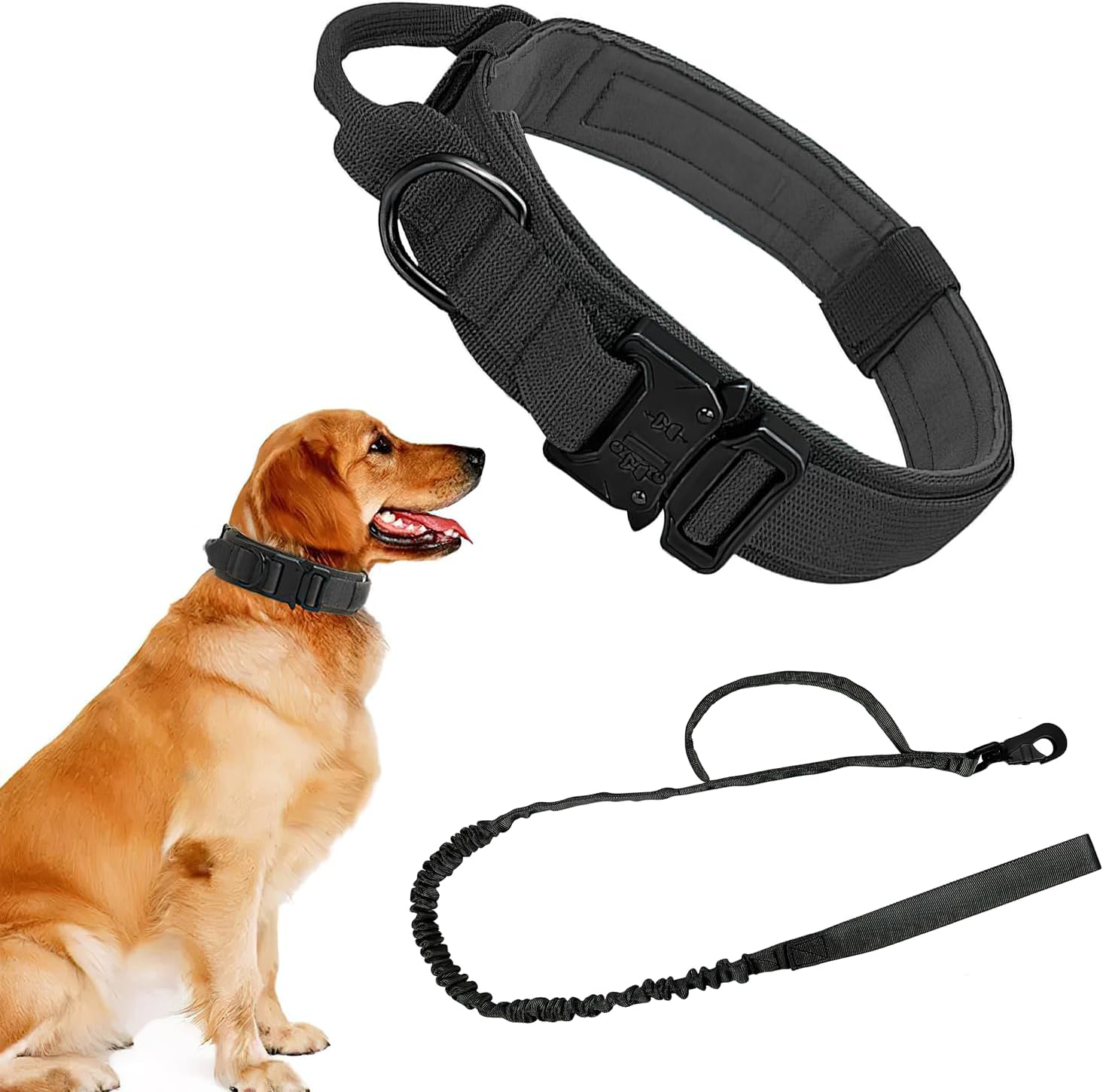 BYCRAY Collares Tácticos para Perro, Collar de Perro táctico, Collar de