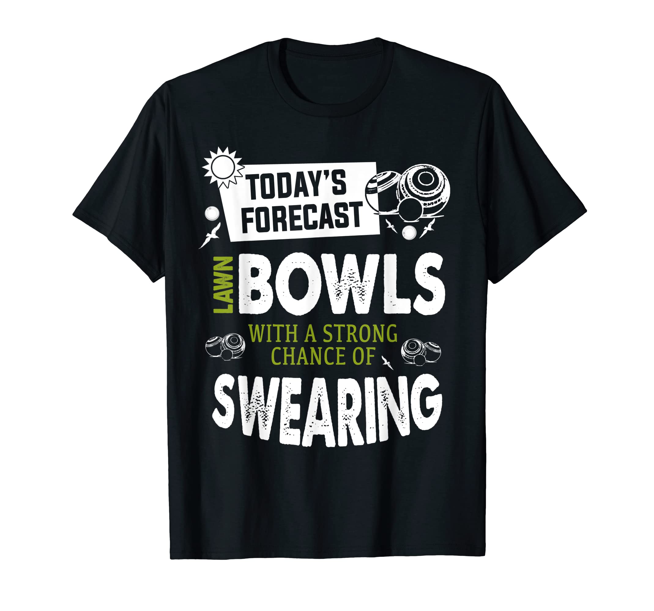 UK Lawn Green Bowls & Lawn Bowls Ideas For WomenFunny Lawn Bowls Idea For Women & Bowling Green T-ShirtOEKO-TEX STANDARD 100