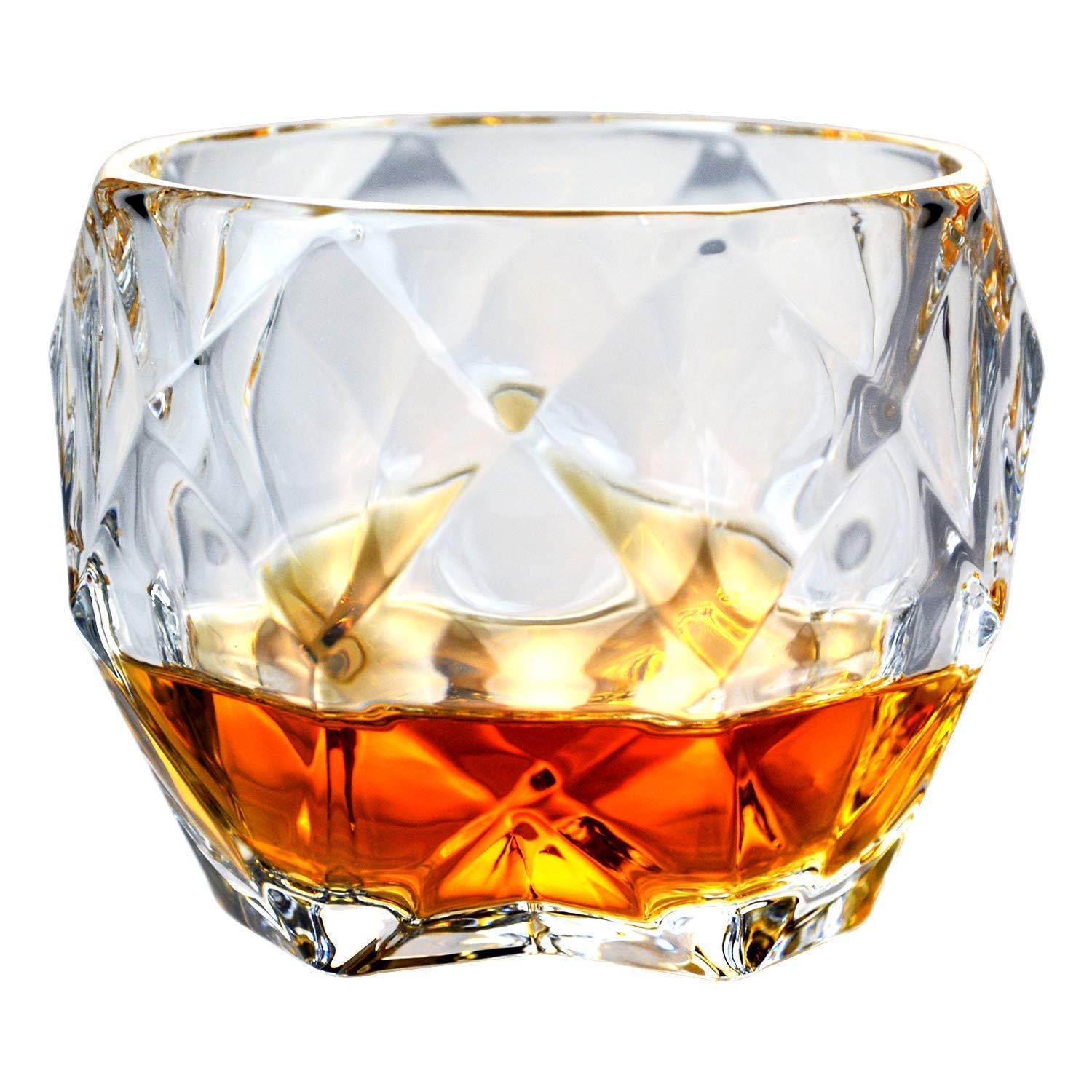 Paksh Novelty Glass Glasses Set - Set of 2, Clear, 300ml