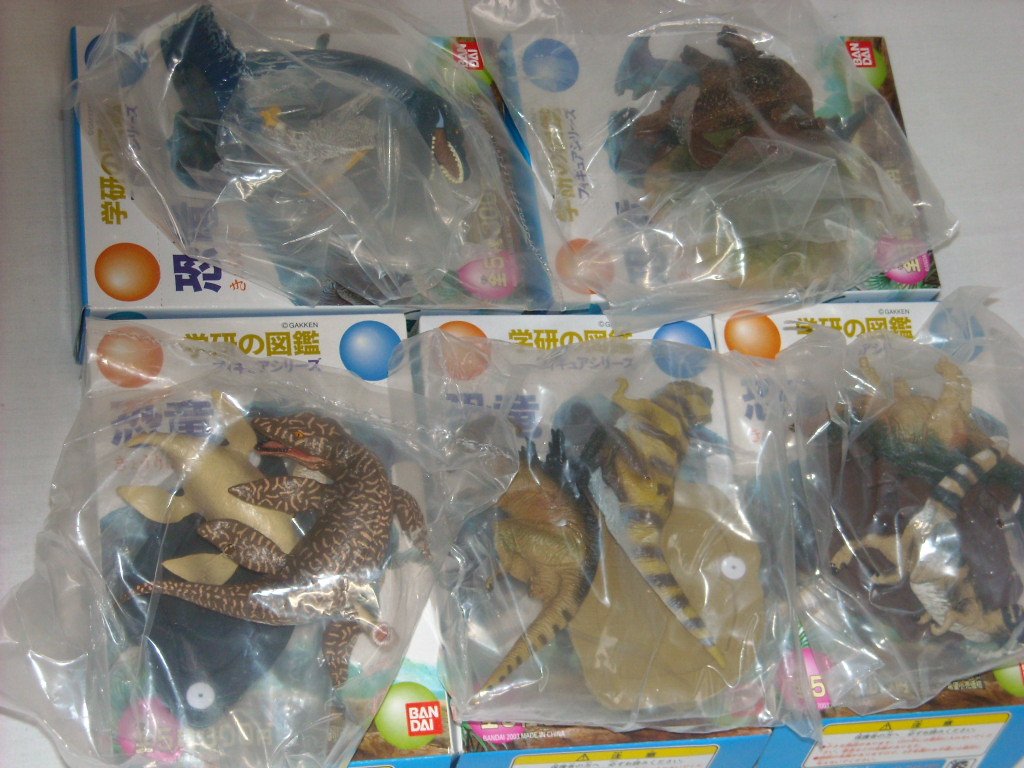Amazon | 学研の図鑑フィギュアシリーズ 恐竜 全5種セット