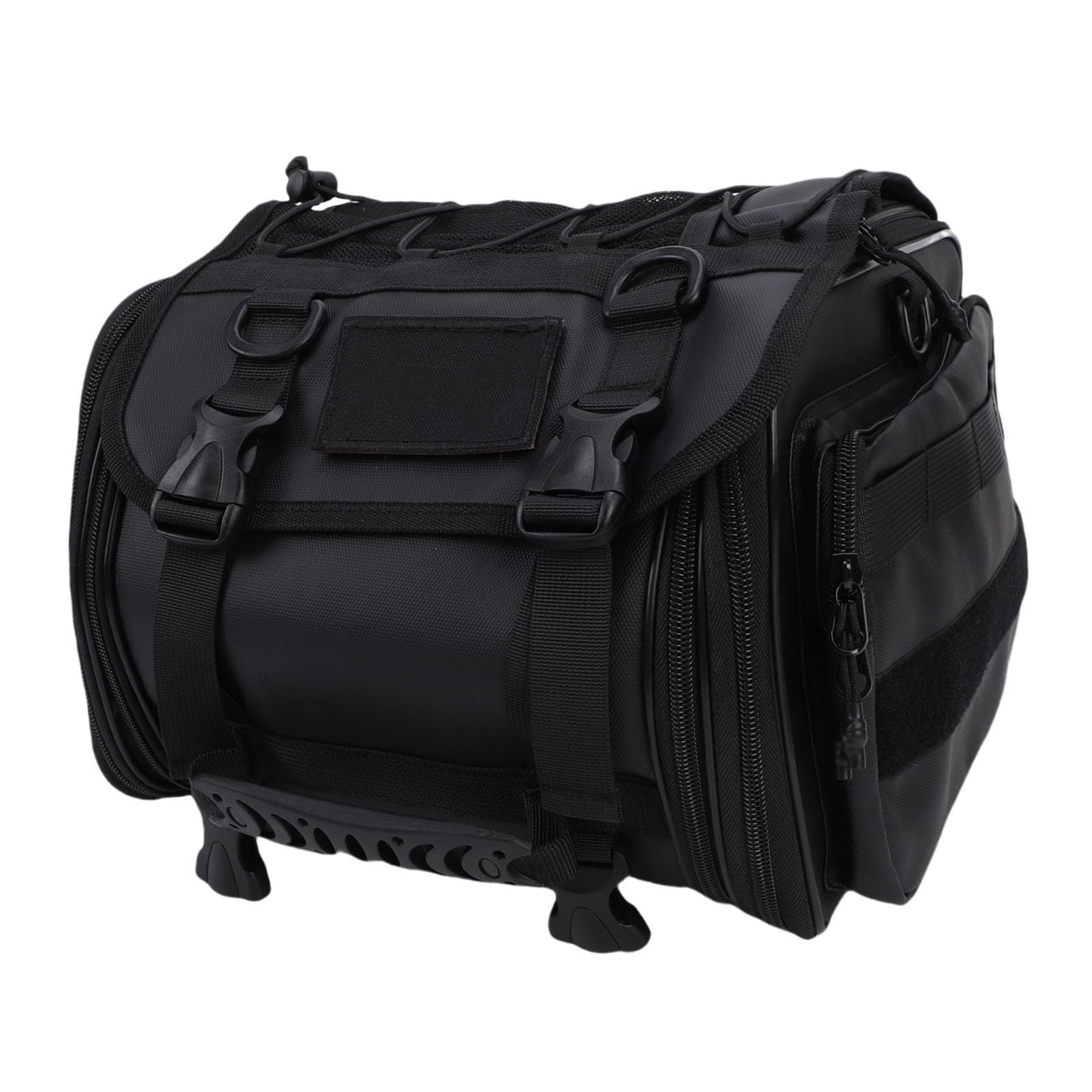 Yctze Rozszerzalna Torba Bagażowa o Pojemności 20–30 L z Materiałem PVC, Wieloma Kieszeniami, osłoną przeciwdeszczową i 4 Paskami Montażowymi Instalacja – Torba Podróżna do Przechowywania