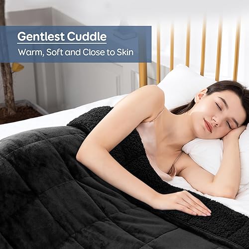 Miniatura 4 de Sivio - Manta de sherpa con peso