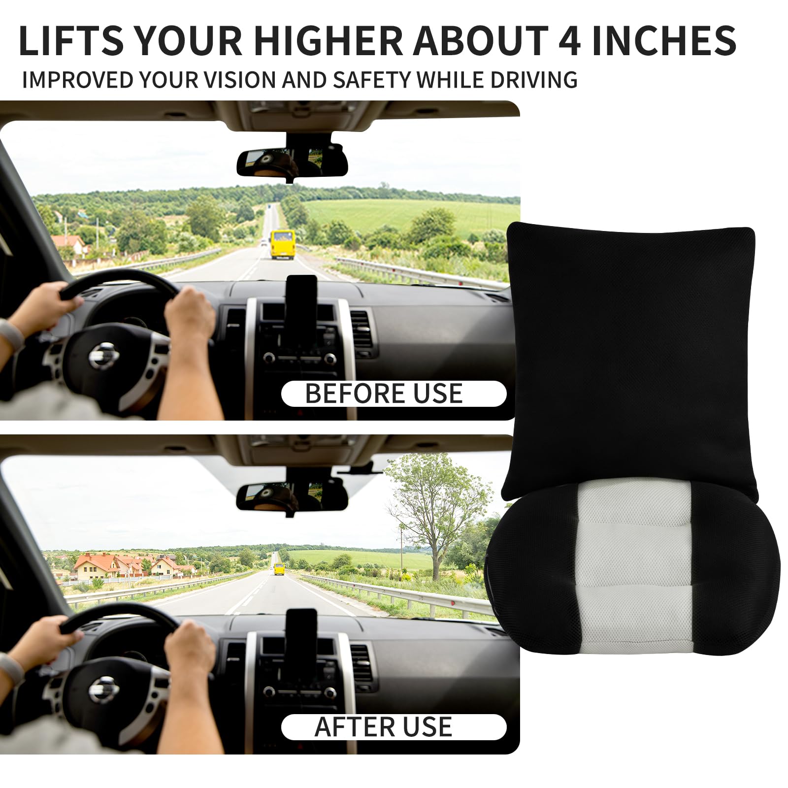 Booster Cushion Booster Seat For Short Adults SDJMa Car Seat