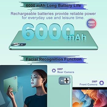 ケース付き Android タブレット 20GB+128GB+1TB拡張 Amazon.co.jp: 2025 Android 14 タブレット キーボード付き 20GB