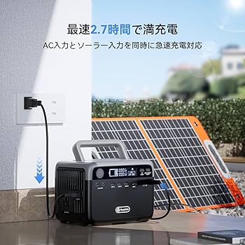 Amazon.co.jp: FlashFish ポータブル電源 大容量 230Wh/300W