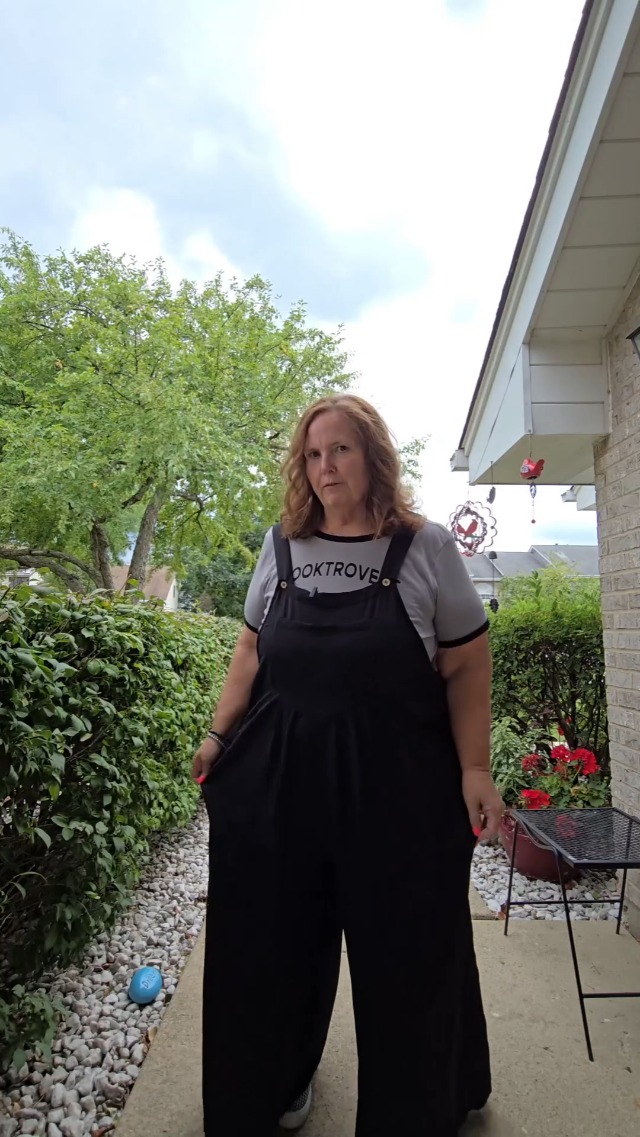 Amazon.com: OLRIK Plus Size Overalls for Women – Wide Leg Loose