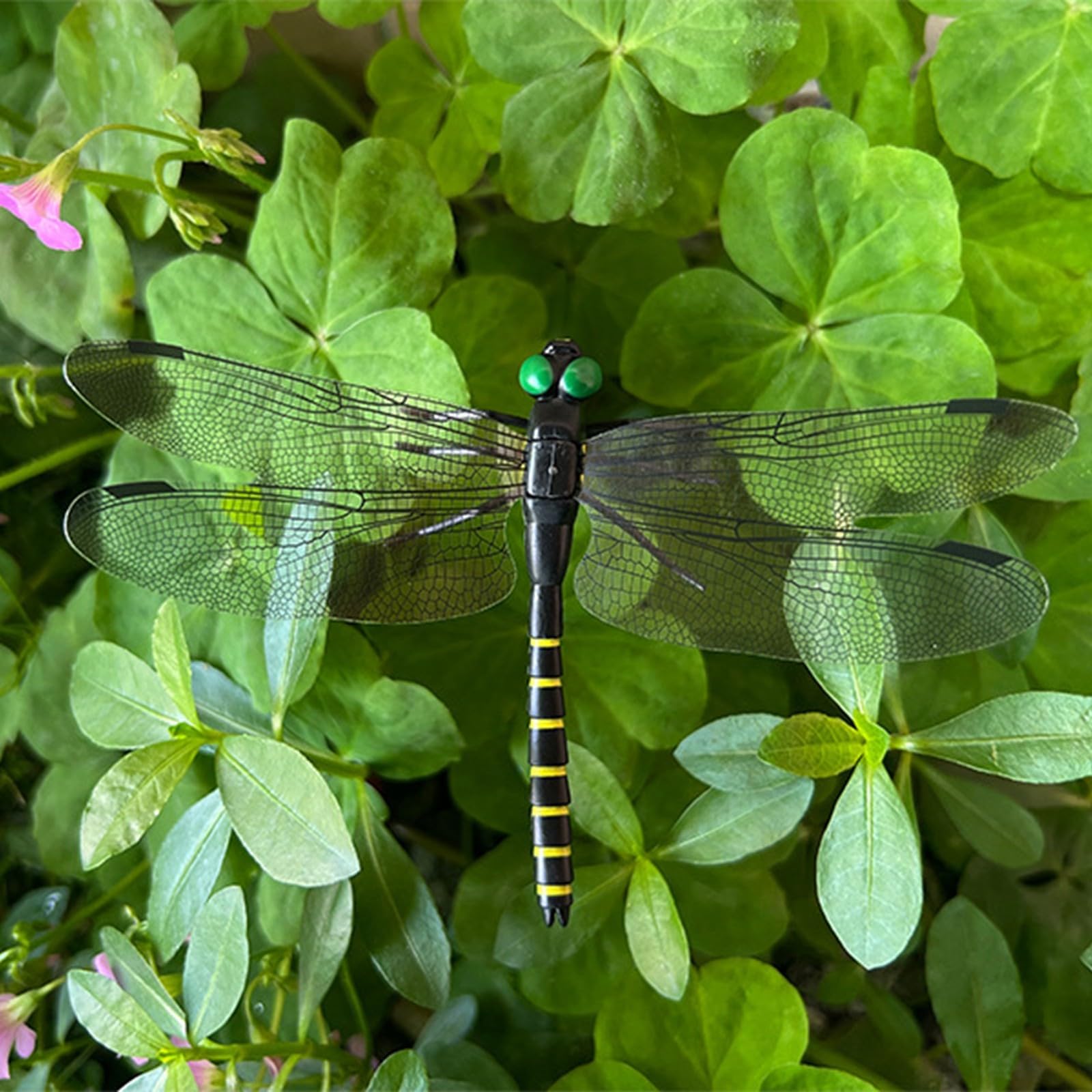 2026 New 40 Pcs Dragon Fly Clips, 3D Artificial Dragonfly Hat Clip, Dragonfly Garden Decor (20PCS) — view 5