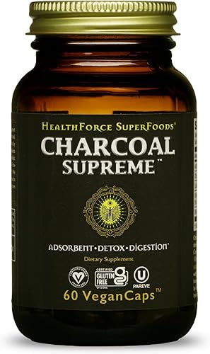 HealthForce SuperFoods Carbón Supremo - 120 VeganCaps