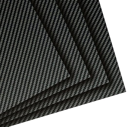 200X300X1.0MM 2.0MM 600X600X3.0MM 4.0MM 5.0MM 100% 3K Carbon Fiber Sheet Laminate Board Plate Panel Twill Full Matte