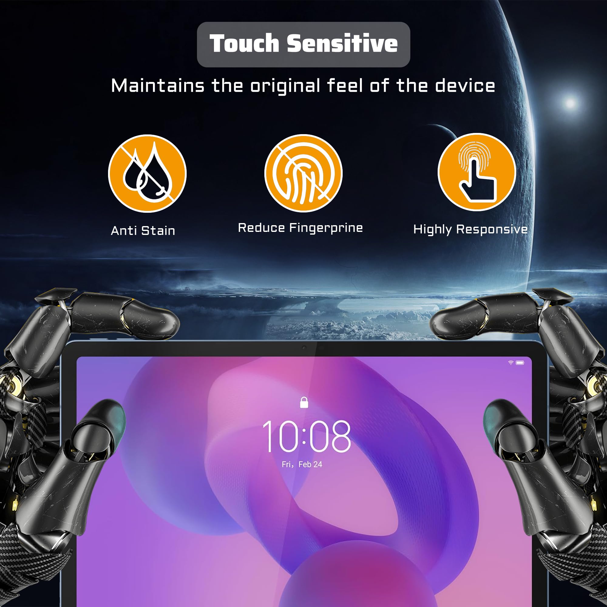 BROTECT 2x klare transparente Schutzfolie (für Lenovo Idea Tab 11 2025 TB336FU
