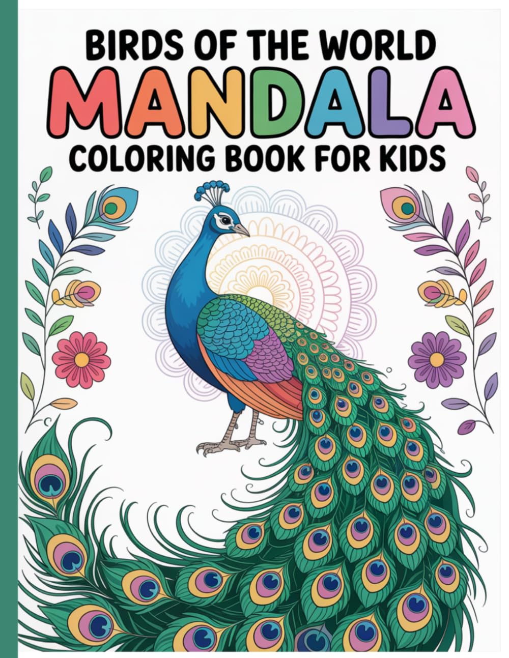 Birds of the World Mandala Coloring Book for Kids: Discover, Learn, and Color Many Beautiful Birds from Around the World