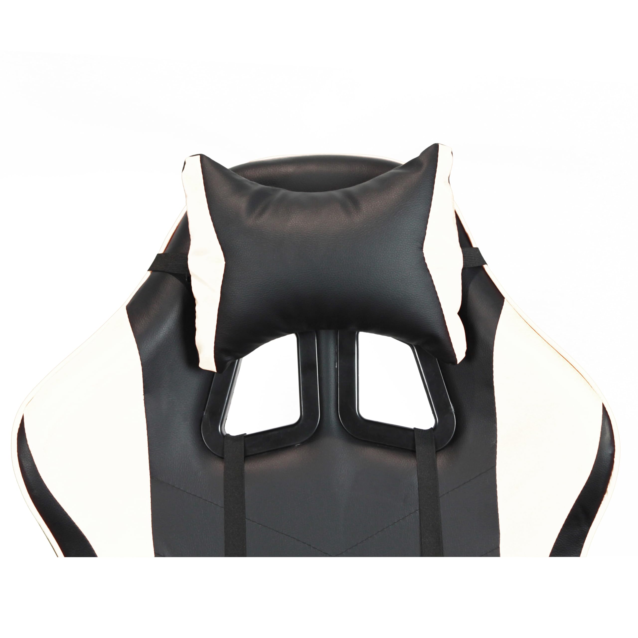 Brigros - Chaise de Gaming Racing Ergonomique inclinable avec accoudoirs, Fauteuil de Bureau pivotant avec roulettes, Repose-Pieds, appuie-tête et Coussin Lombaire en Simili Cuir, portée : 125 kg