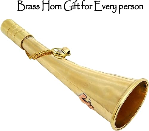 Miniatura 6 de Cuerno de estadio plegable de latón macizo de la Copa del Mundo, recuerdos de fiesta, decoraciones de cumpleaños temáticas, emakers, baby shower