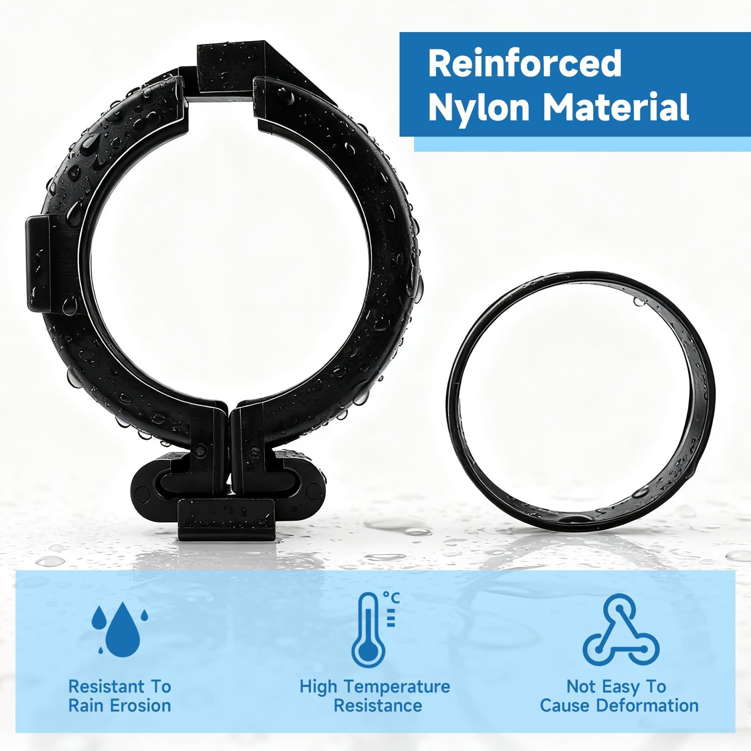 Solar Panel Clamp Assembly Replacement Parts 4 Pack Clamps Compatible with Heliocol Sunstar SwimJoy Swimming Pool Solar Panels Replace#: HC-113