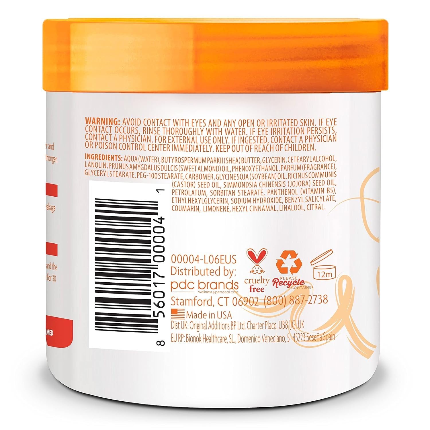 Cantu Grow Strong Strengthening Treatment – krem pielęgnacyjny do łamliwych włosów – nawilżający – chroni przed uszkodzeniami spowodowanymi wysoką temperaturą – z masłem shea – zapobiega łamaniu