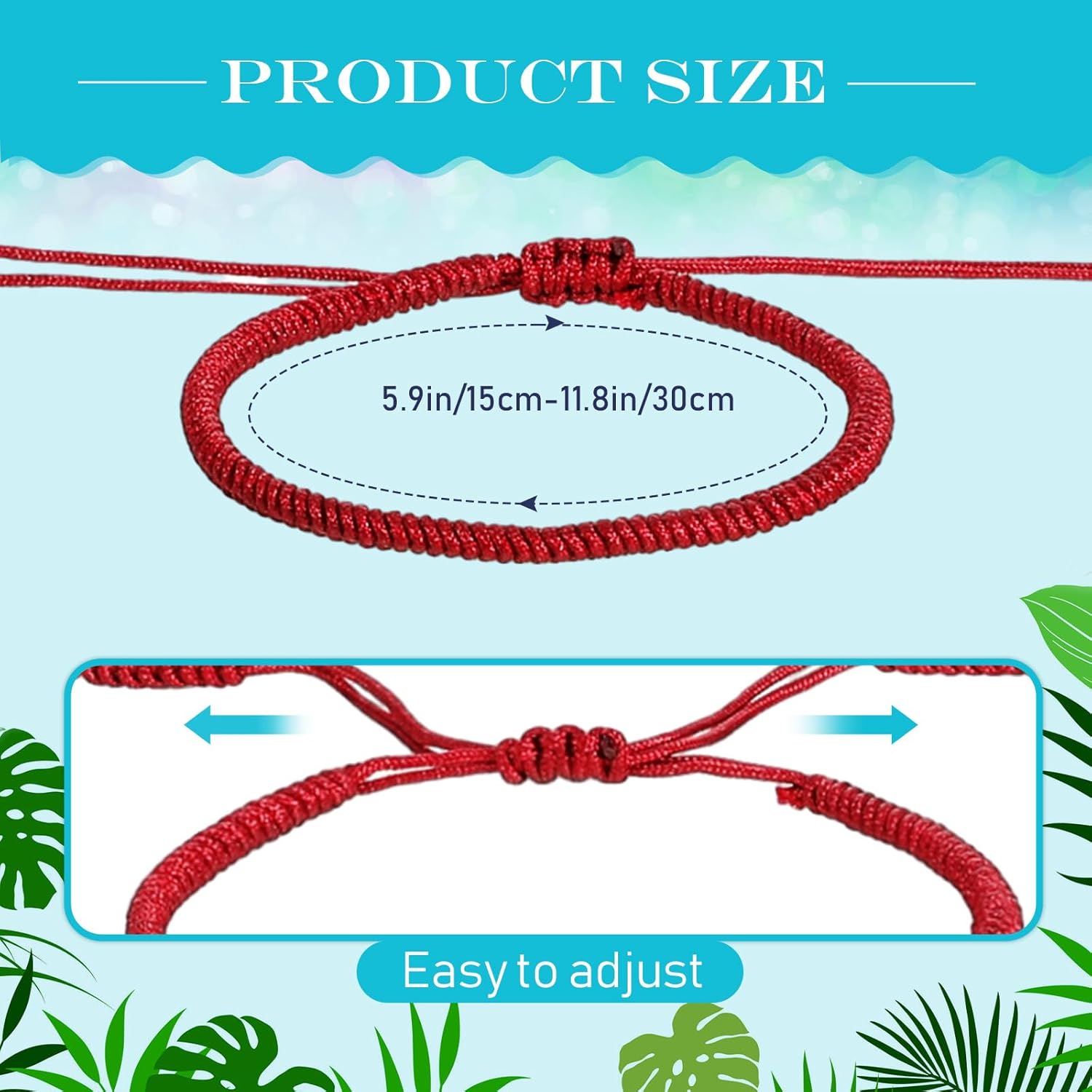 Yinkin 6 Pcs Tibetan Bracelet Buddhism Handmade Knot Rope Bracelet Woven Thread String Bracelet Lucky Multicolor String Thread for Men Women Friendship Couple - Image 2