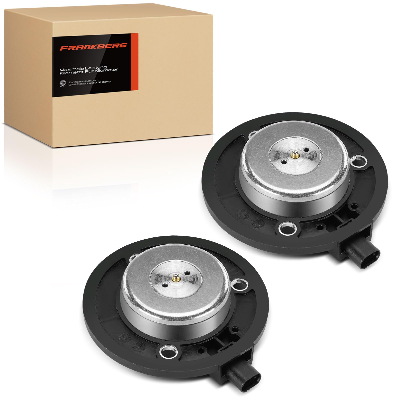 Frankberg 2 x magnes centralny regulacja wałka rozrządu kompatybilny z A3 8P1 1,8L-2,0L 2004-2012 Golf Alltrack BA5 BV5 1,8 l 2014-2020 Polo 6C1 6R1 1,8 l 2014-Dzisiaj Replace # 06J109255 9A 9A