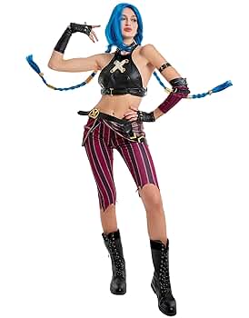 リビデJINX　コスプレ衣装フルセット ハロウィンコスプレ☆リビデJINX 衣装フルセット