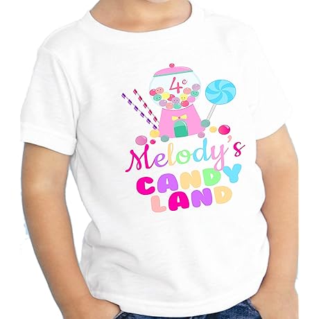 Birthday Blast with Candyland Personalized Shirt