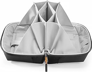 Inateck Electronics Organizer Travel Case, Waterproof Tech Pouch, Travel Organizer Bag Pouch, Electronic Accessories Carry...
