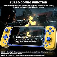 Vista 3 de arVin Wireless Game Controller for iPhone 1515 Plus15 Pro15 Pro Max141312iPadAndroidSamsung Galaxy 232221TabletSwitchPS4PC Gamepad with Hall Effect