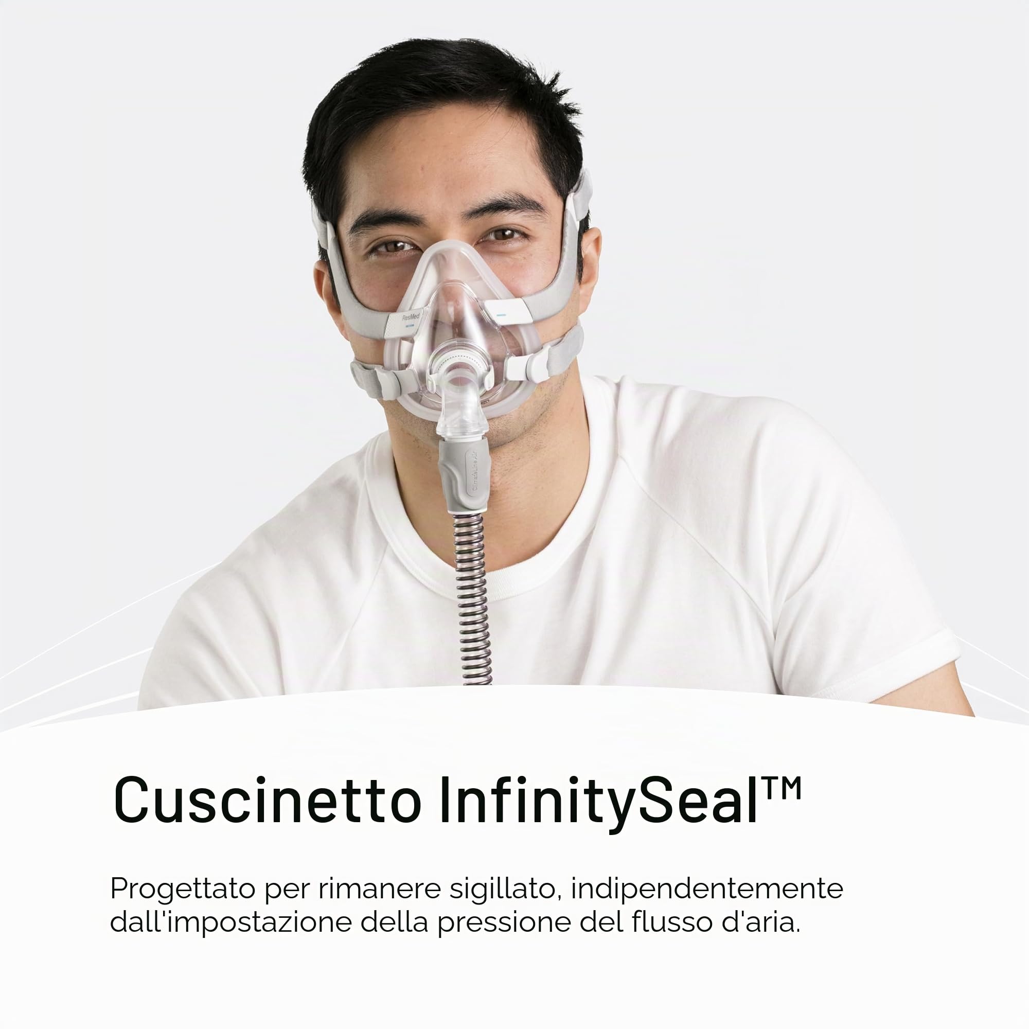 ResMed AirFit F20 - Maschera oronasale, misura media