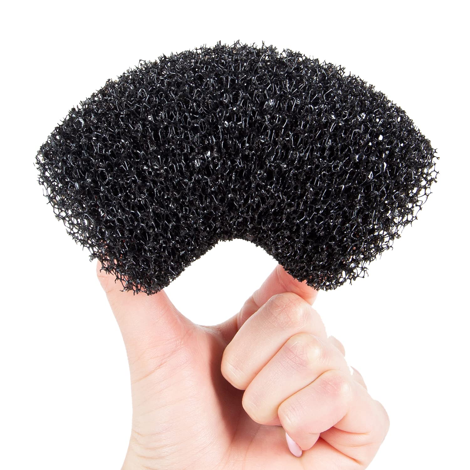 Yaubay 4 Stück Innenfilter Schaumstoff Aquarium Bio Schwamm Rollen Aquarium Filter Zubehör 11,4 x 5,1 cm