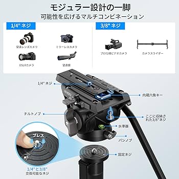 Amazon.co.jp: SIRUI 一脚 カメラ一脚 アルミ一脚 軽量トラベル